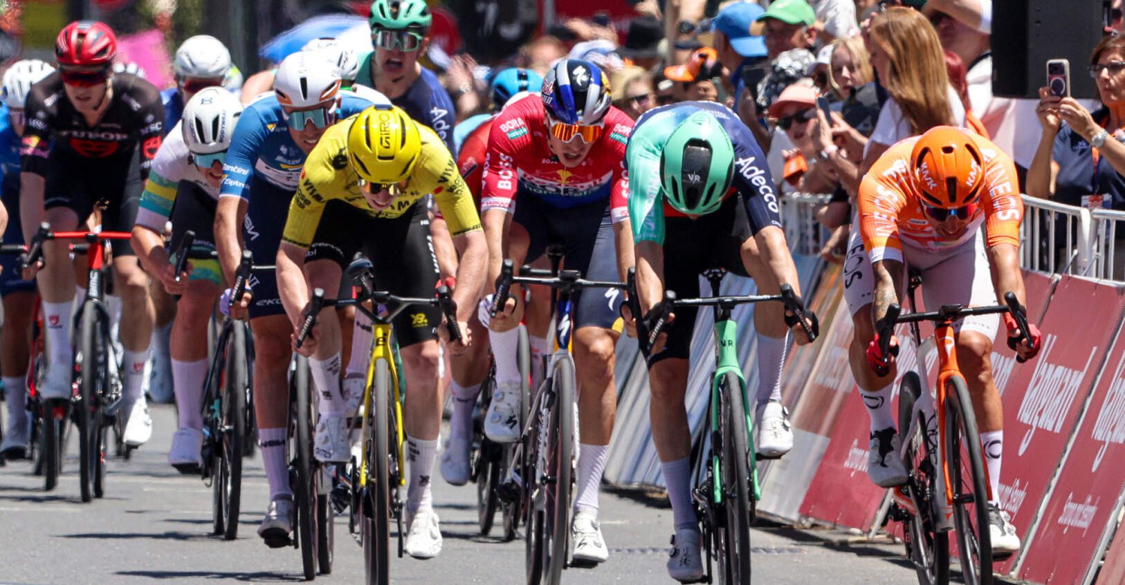 Ethan Vernon, Tour Down Under 2026 stage 1