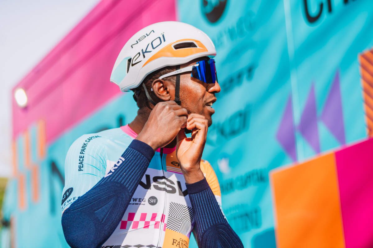 Biniam Girmay, Volta Comunitat Valenciana 2026 training