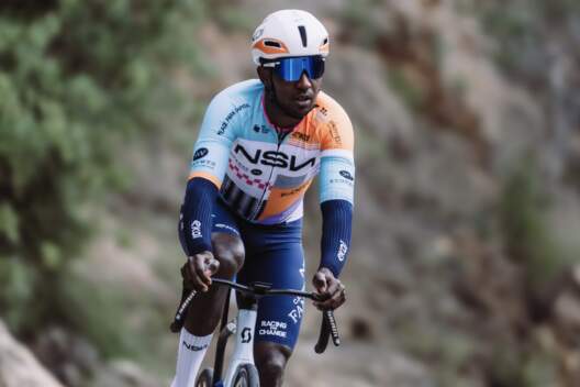 Biniam Girmay, Volta Comunitat Valenciana 2026 training