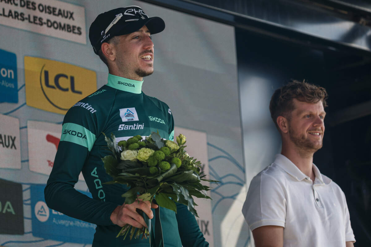 Nadav Raisberg, Tour Auvergne Rhone Alpes 2026 stage five