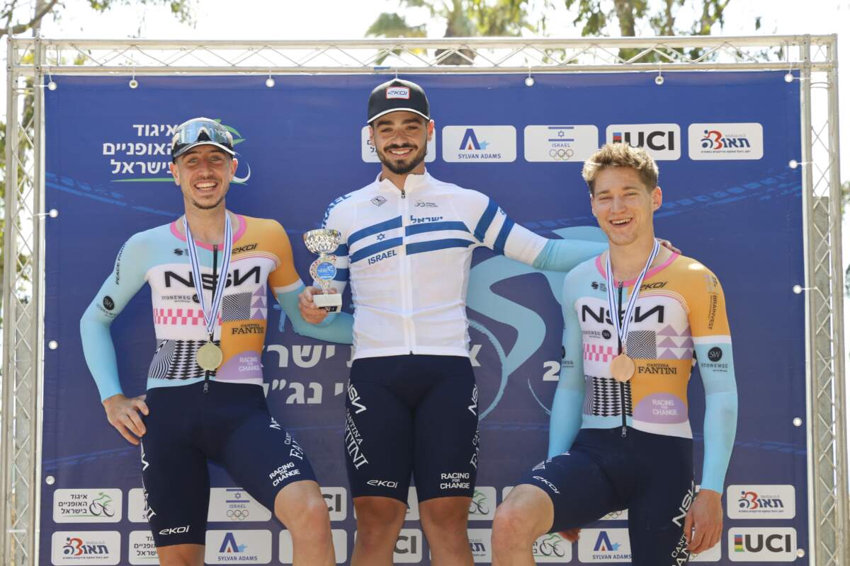 Oded Kogut, Nadav Raisberg, Rotem Tene, Israeli Time Trial Championships 2026