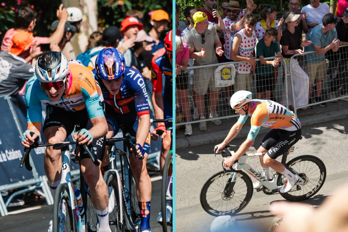 Lewis Askey and Matîs Louvel, NSN Cycling Team, Tour de France 2026