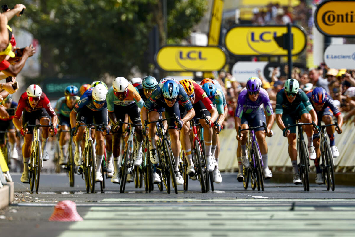 Biniam Girmay, Tour de France 2026 stage 7