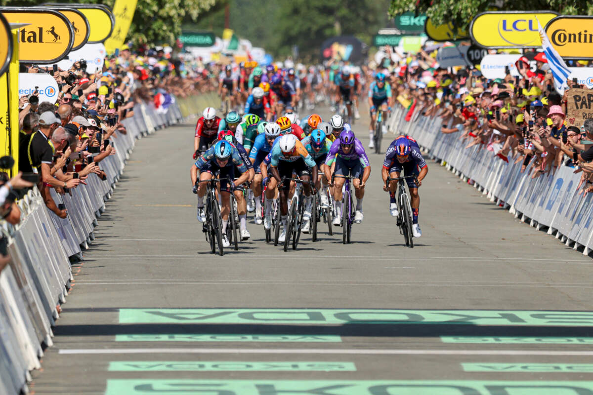 Biniam Girmay, Tour de France 2026 stage 8