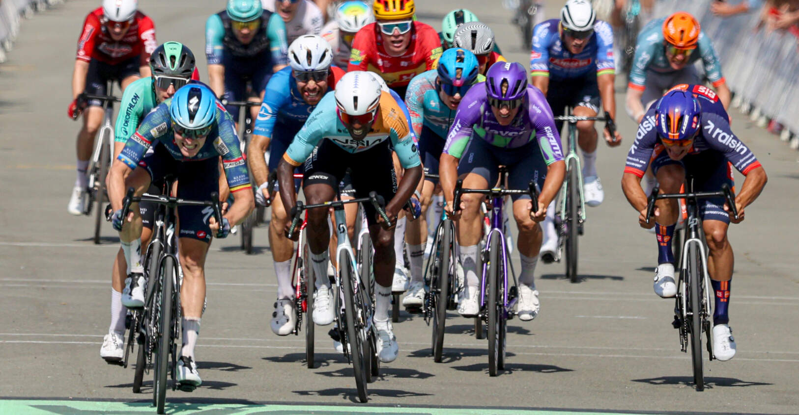 Biniam Girmay, Tour de France 2026 stage 8