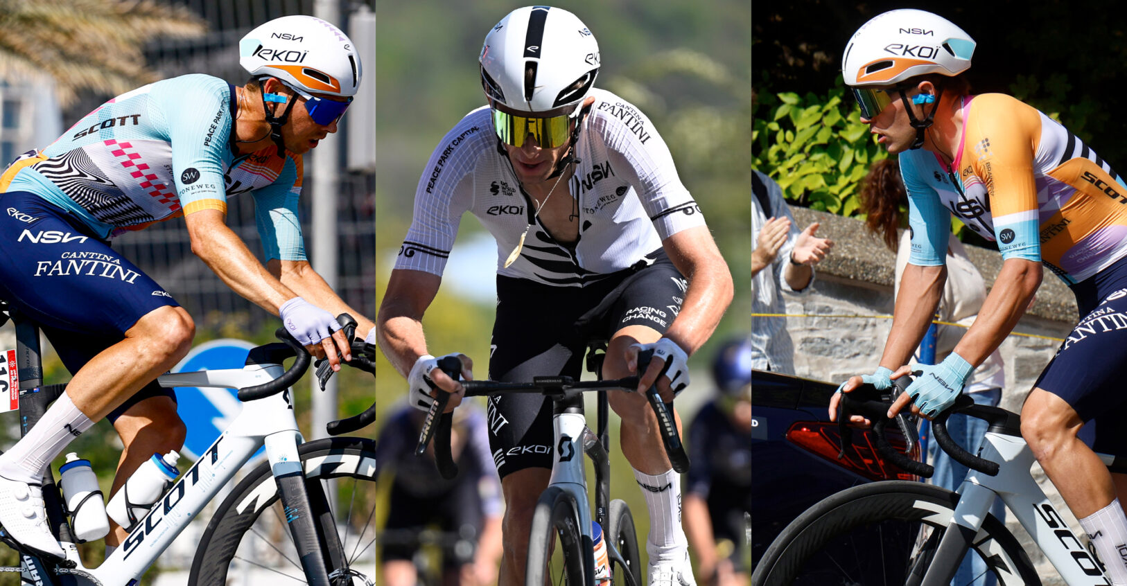 Dion Smith, George Bennett, Corbin Strong, NSN Cycling Team 2026
